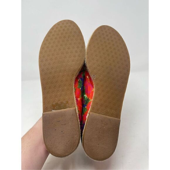 Antonio Melani Floral Espadrille Flats size 8/8.5 - Picture 7 of 12